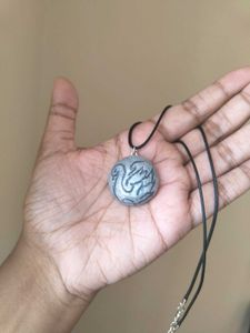 Silver Handcrafted Boho Swan Pendant