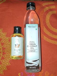 Max Care Virgin Coconut Oil & Almond Oi
