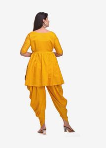 Yellow Dhoti Suit Set🌼festive wear
