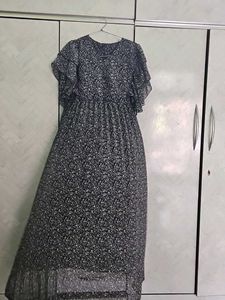 Chic Floral Print Maxi Dress