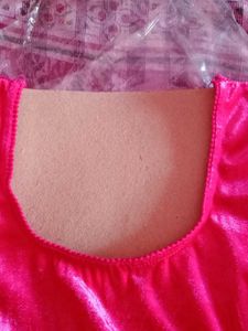 Vibrant Pink Embellished Blouse
