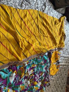 Floral Print Skirt
