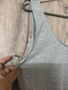 Comfortable Grey Bodysuit