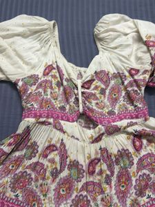 Boho Paisley Print Maxi Dress