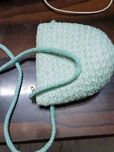 Cute Pastel Woven Clutch