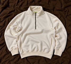 Korean Premium Quarter Zip Pullover