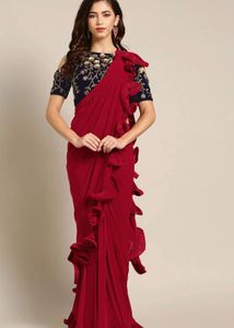 Red Saree