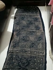 Elegant Black Ethnic abaya