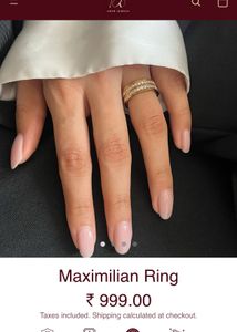 Elegant Crystal Band Ring