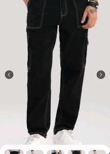 Black Cargo Pants