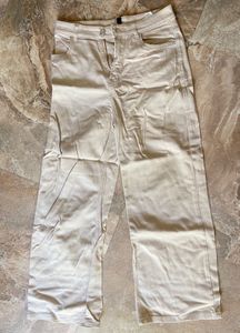H&amp;M High Waisted Wide jeans
