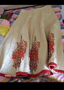 Beautiful Red Embroidered Kurta