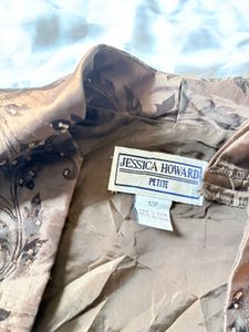 Imported Jessica Howard Brown Bolero vintage Jacke