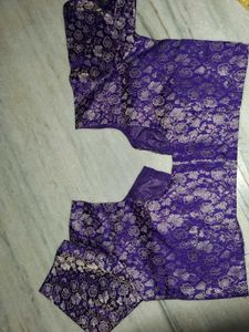 Elegant Brocade Blouse