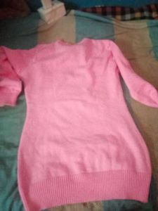 Pink Knit Sweater