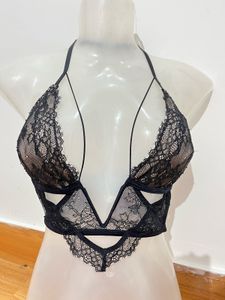 Lace Halter Corset
