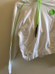 Stylish White Hoodie