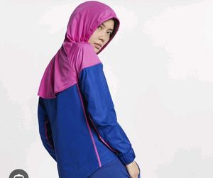 Colorblock Windbreaker Jacket