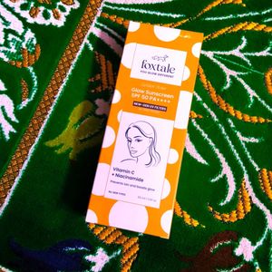 Foxtale Glow Sunscreen SPF 50 PA++++ with Vitamin