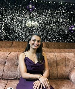 Elegant Purple Cocktail Dress
