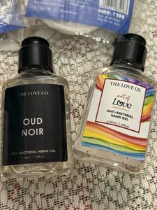 Face Serum &amp; Hand Care and loofah