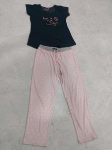 Cute PJ Set - Top & Bottoms