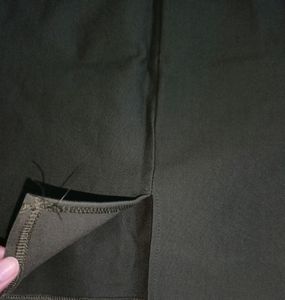 Olive Green Pencil Skirt