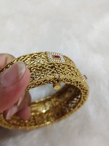 One Gram Gold Plated Kada