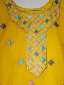 Kurta Set With Dupatta And Skirt