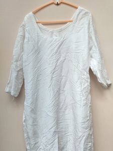 White Cotton Suit