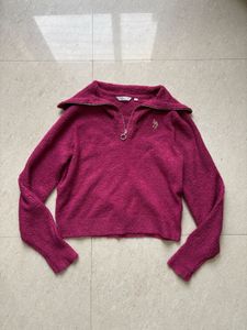 U.S. Polo Assn. Quarter Zip Sweater