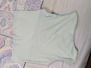 Light Blue Sleeveless Top