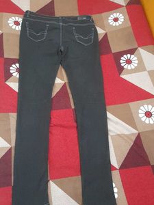 Classic Dark Wash Denim Jeans