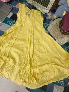 Yellow Embroidered Kurta Set