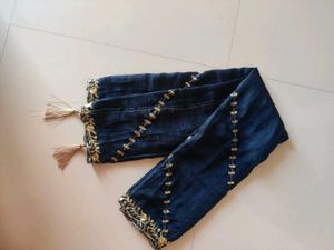 Elegant Teal Embroidered Lehenga Choli Set