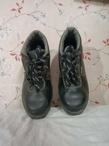 Men's Black Work Boots