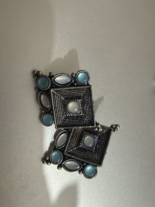 6 Pairs of Oxidized Jhumka Earrings