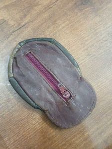 Unique vintage Leather Coin Purse