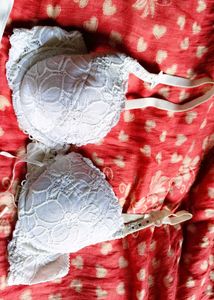 White Lace Bra &amp; Panty Set