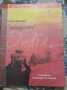 Contemporary India Textbook for Class X