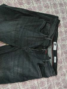Men's Lee Cooper Black Jeans New