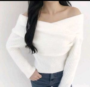 EDIT.FOR LULU Off-Shoulder Knit Top