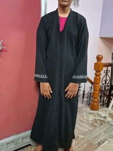 Elegant Black Abaya Dress For Kids