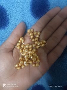 Golden Long Chain And Ring