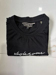 Roadster Black Sleeveless Crop Top