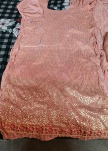 Stylish Pink Patiala Suit Set