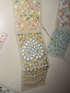 Cute Flower Nail Art Decorations
