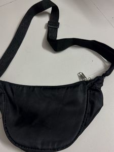 Black Waist Bag Unisex