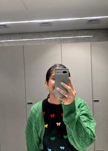 Colorful Butterfly Sweater