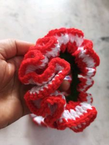 Handmade Crochet Scrunchies | Set of 4
